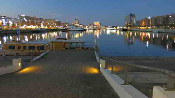 Ist der Herbshering in Kiel? Abendstimmung in der Hörn